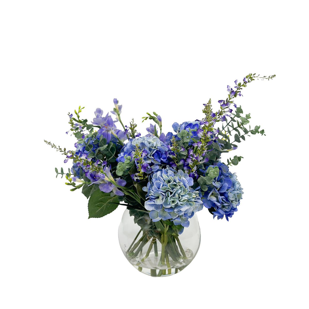 Hydrangea Mix Blue Silk Flower Arrangement available from Plant Couture www.plantcouture.co.za