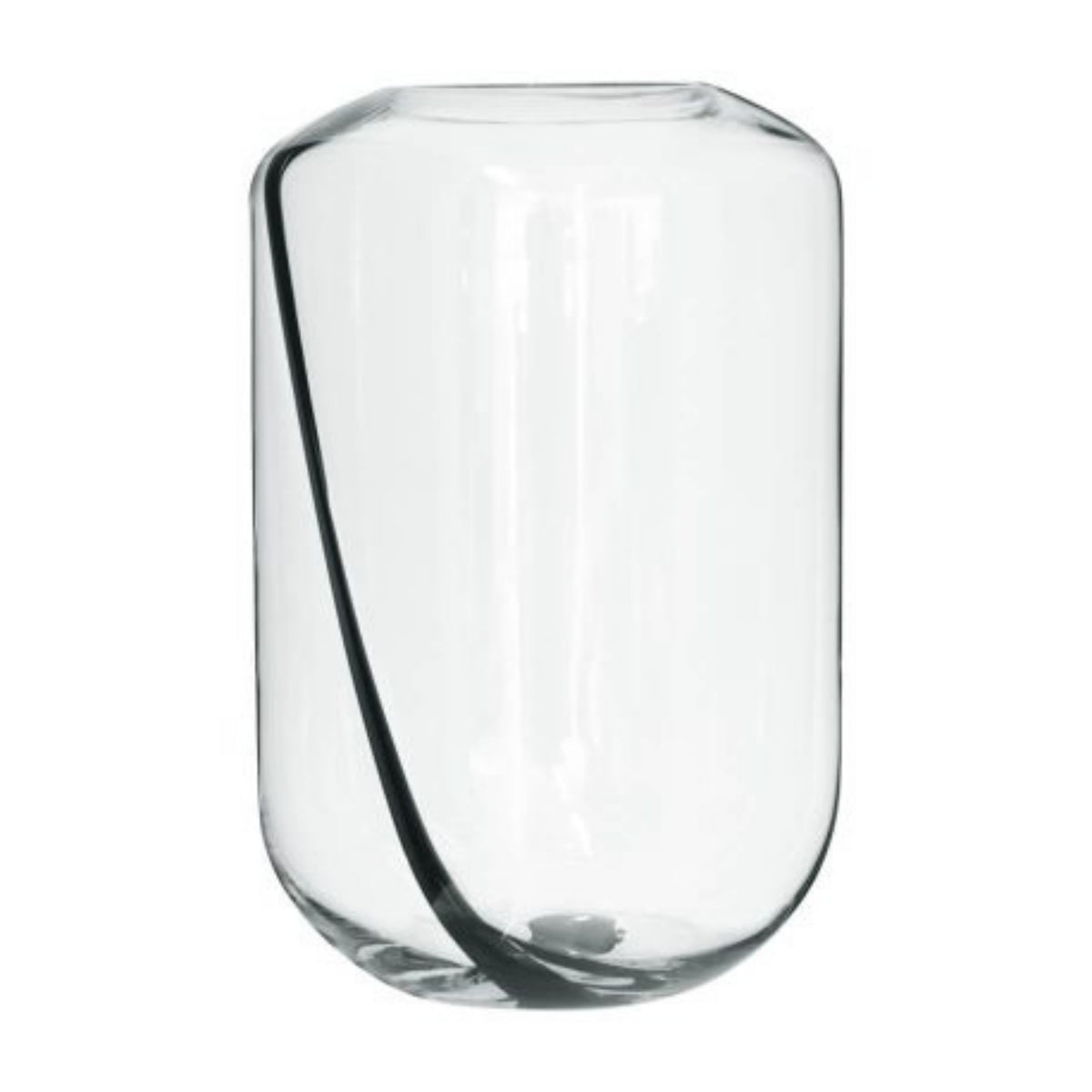 Black Line Vase - 30cm