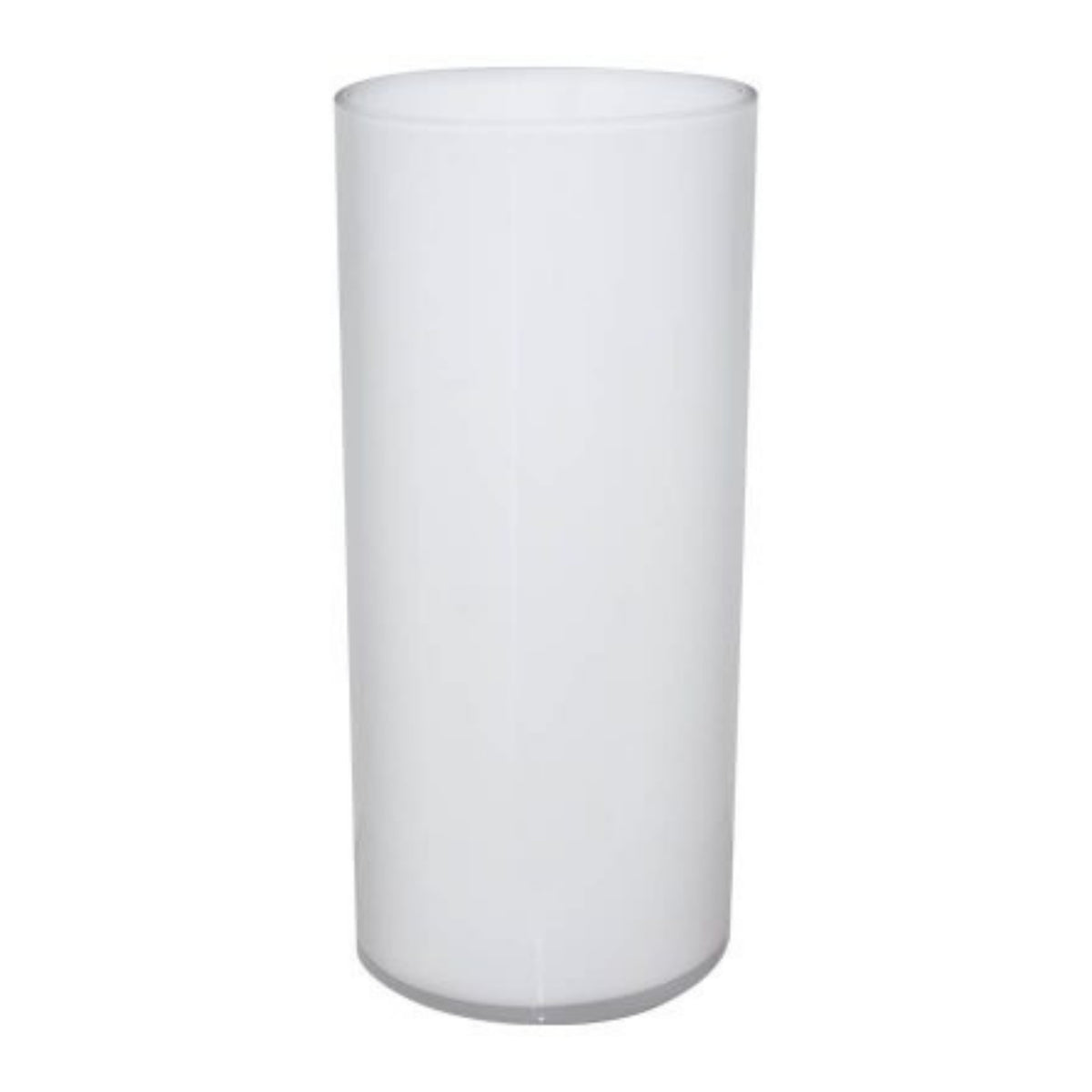White Cylinder Vase - 40cm