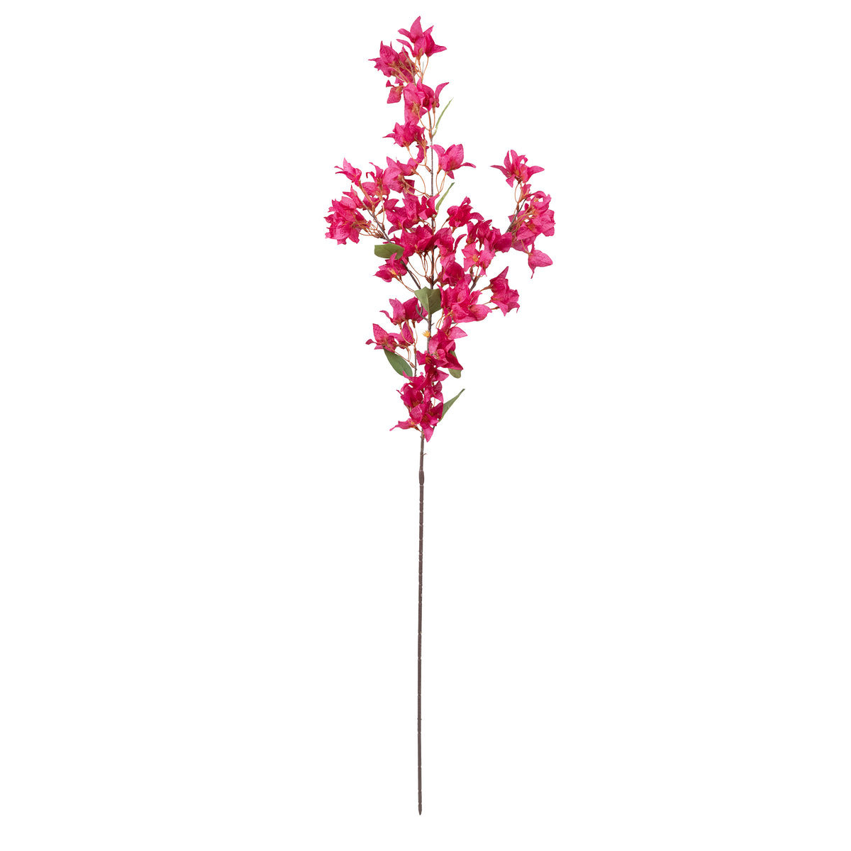 Bougainvillea Pink Silk Flower Stem - 115cm