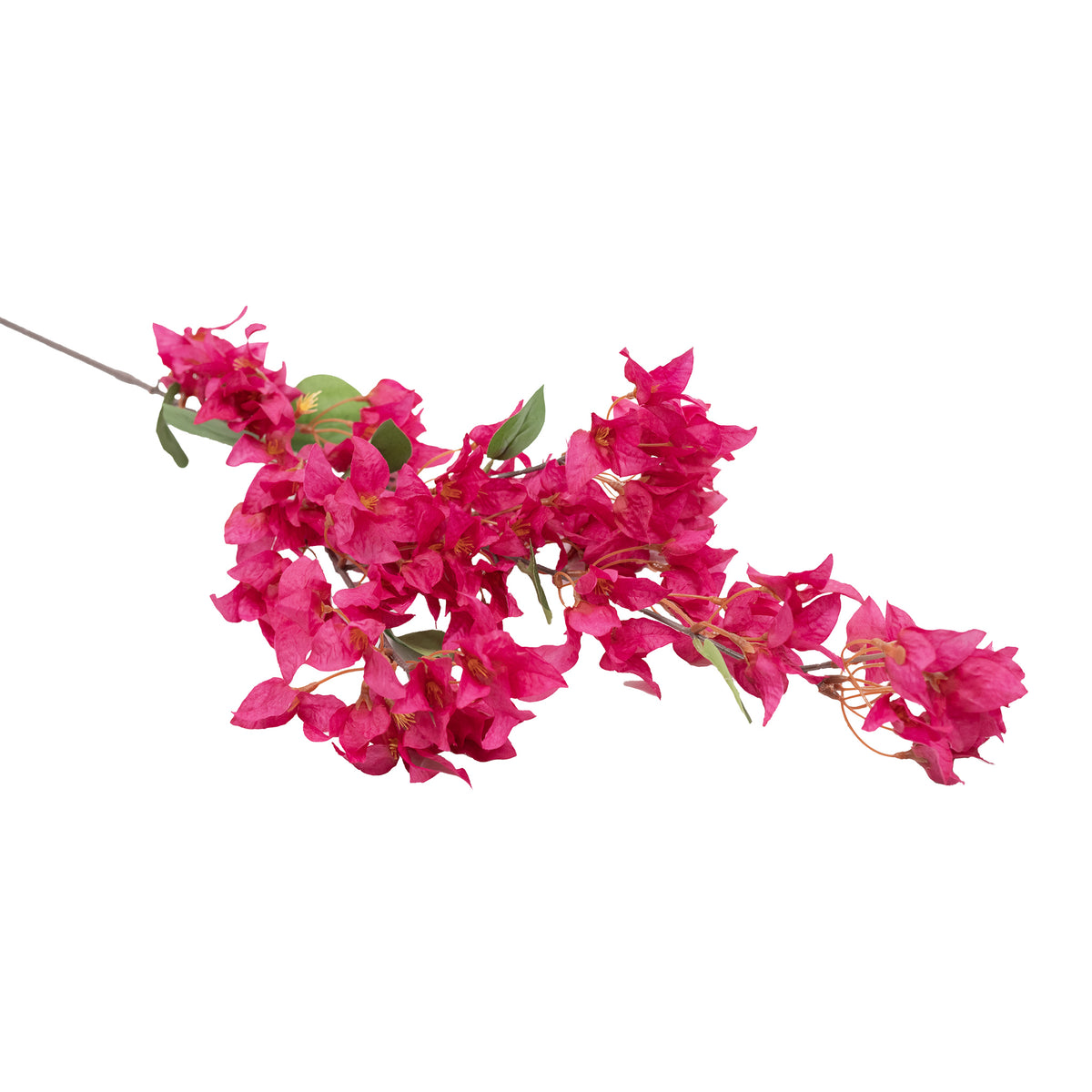 Bougainvillea Pink Silk Flower Stem - 115cm