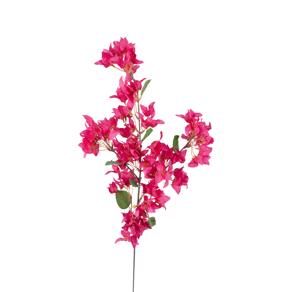 Bougainvillea Pink Silk Flower Stem 115cm - Plant Couture – Francisco ...