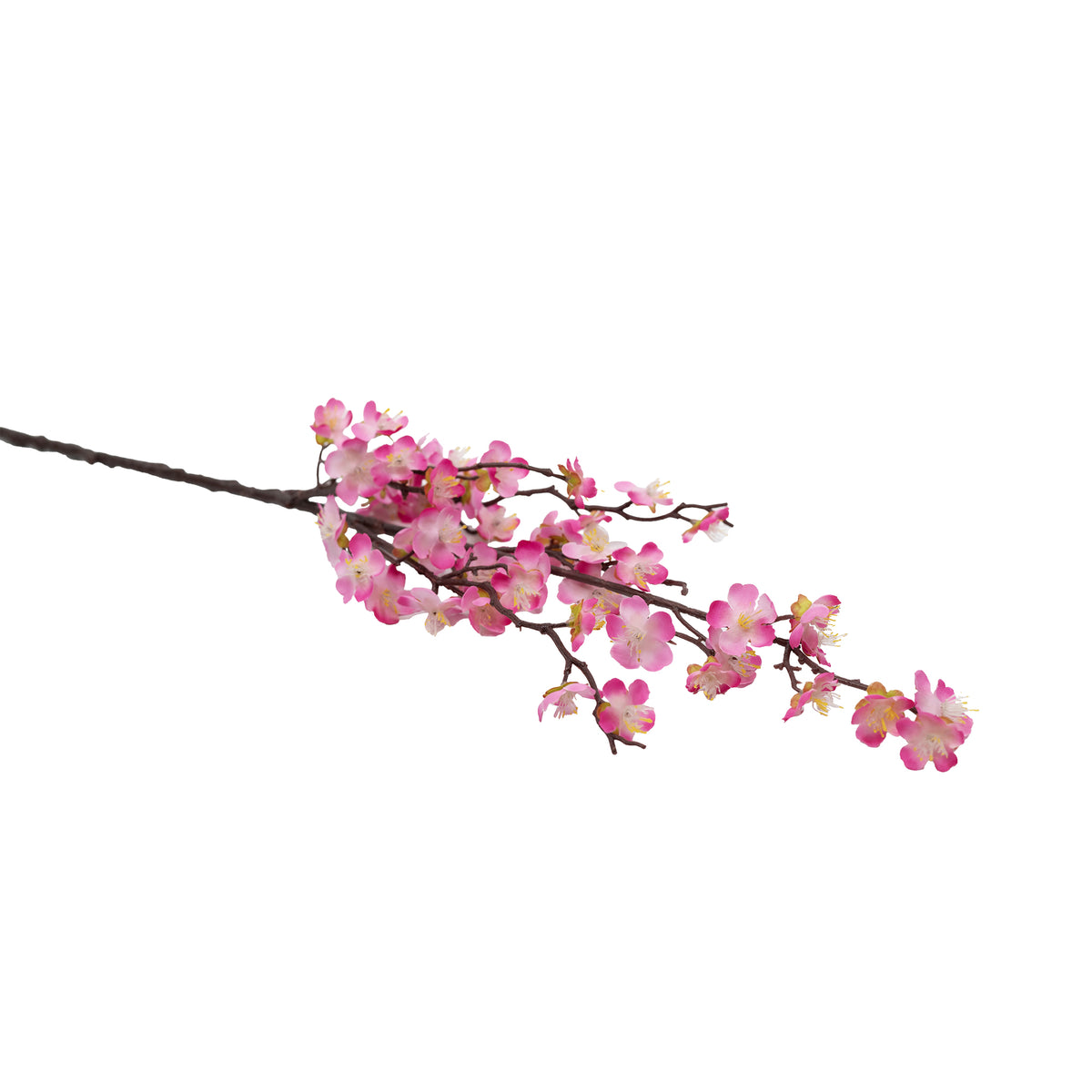 Cherry Blossom Pink Silk Flower Stem