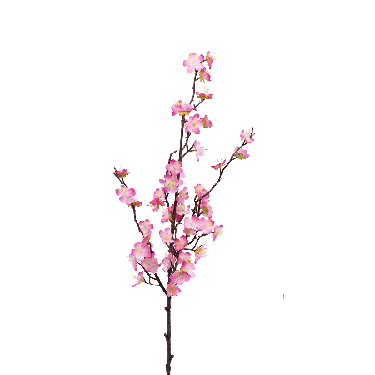 Cherry Blossom Pink Silk Flower Stem