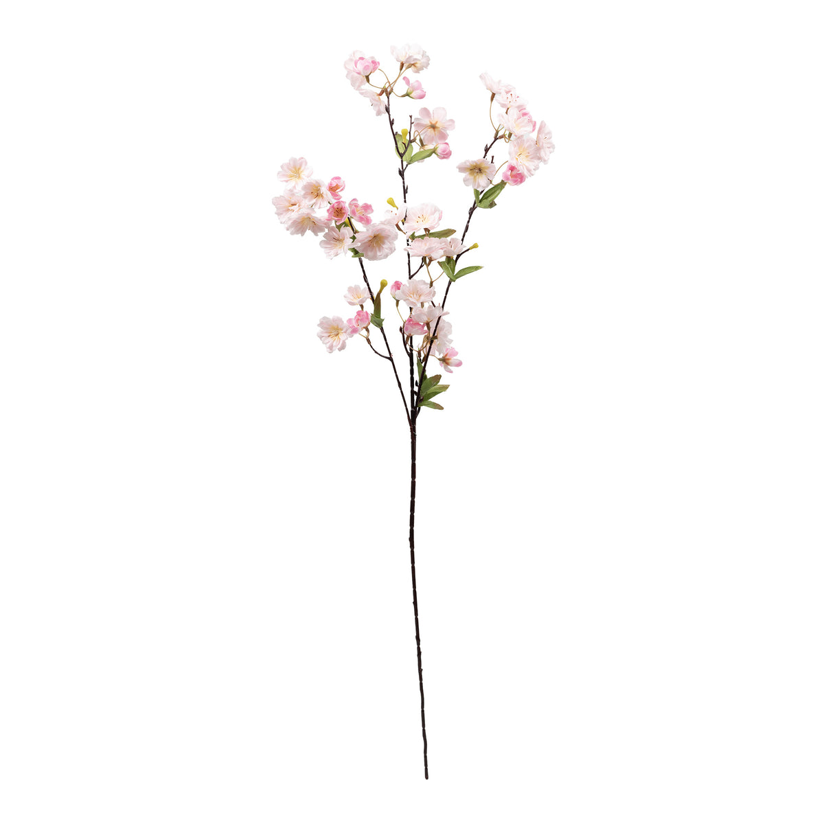 Cherry Blossom Light Pink Silk Flower Stem - 90cm