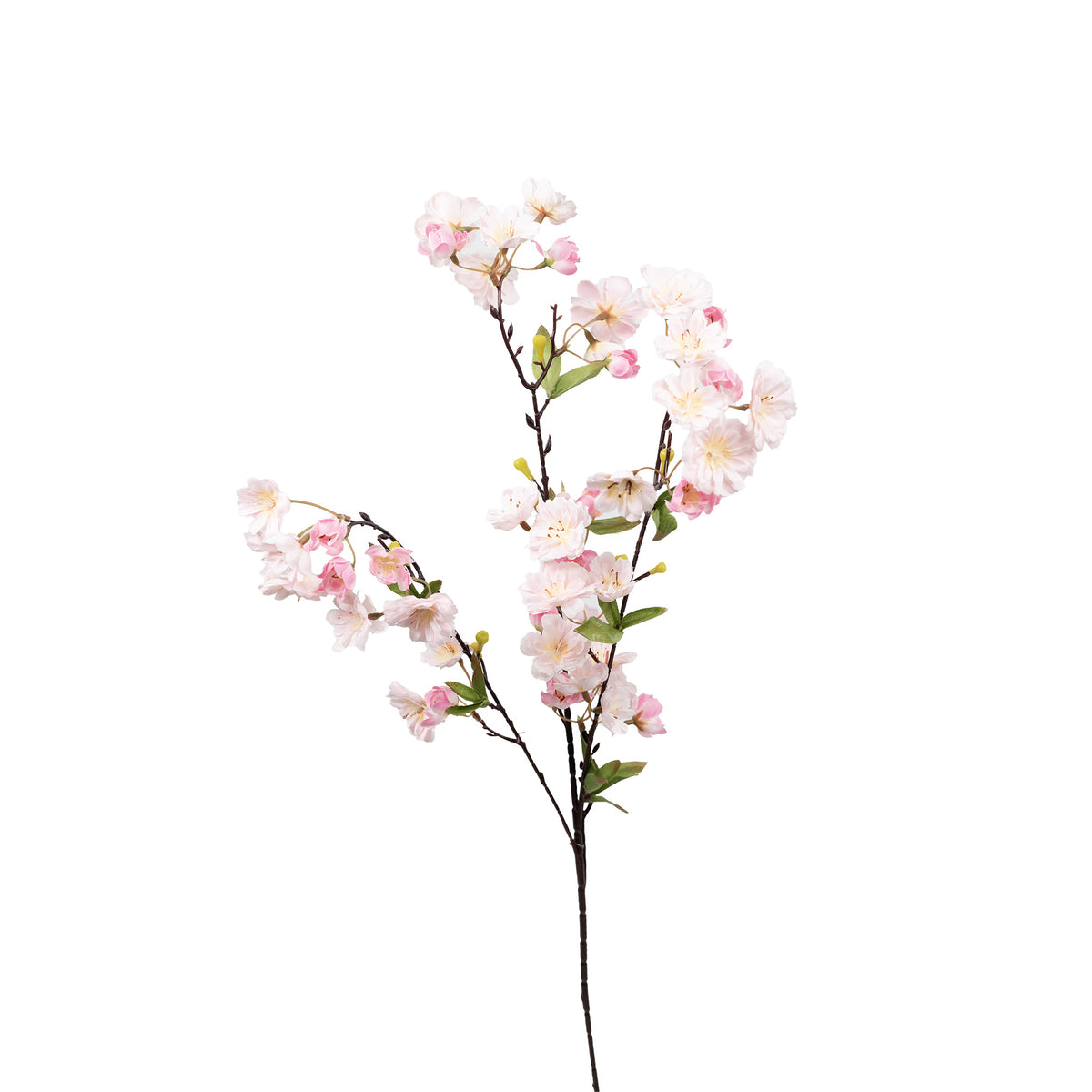 Cherry Blossom Light Pink Silk Flower Stem - 90cm