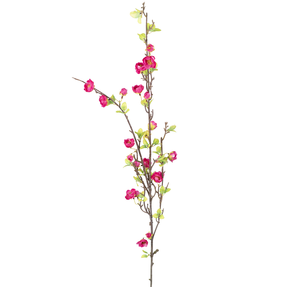 Blossom Light Dark Pink Silk Flower Stem