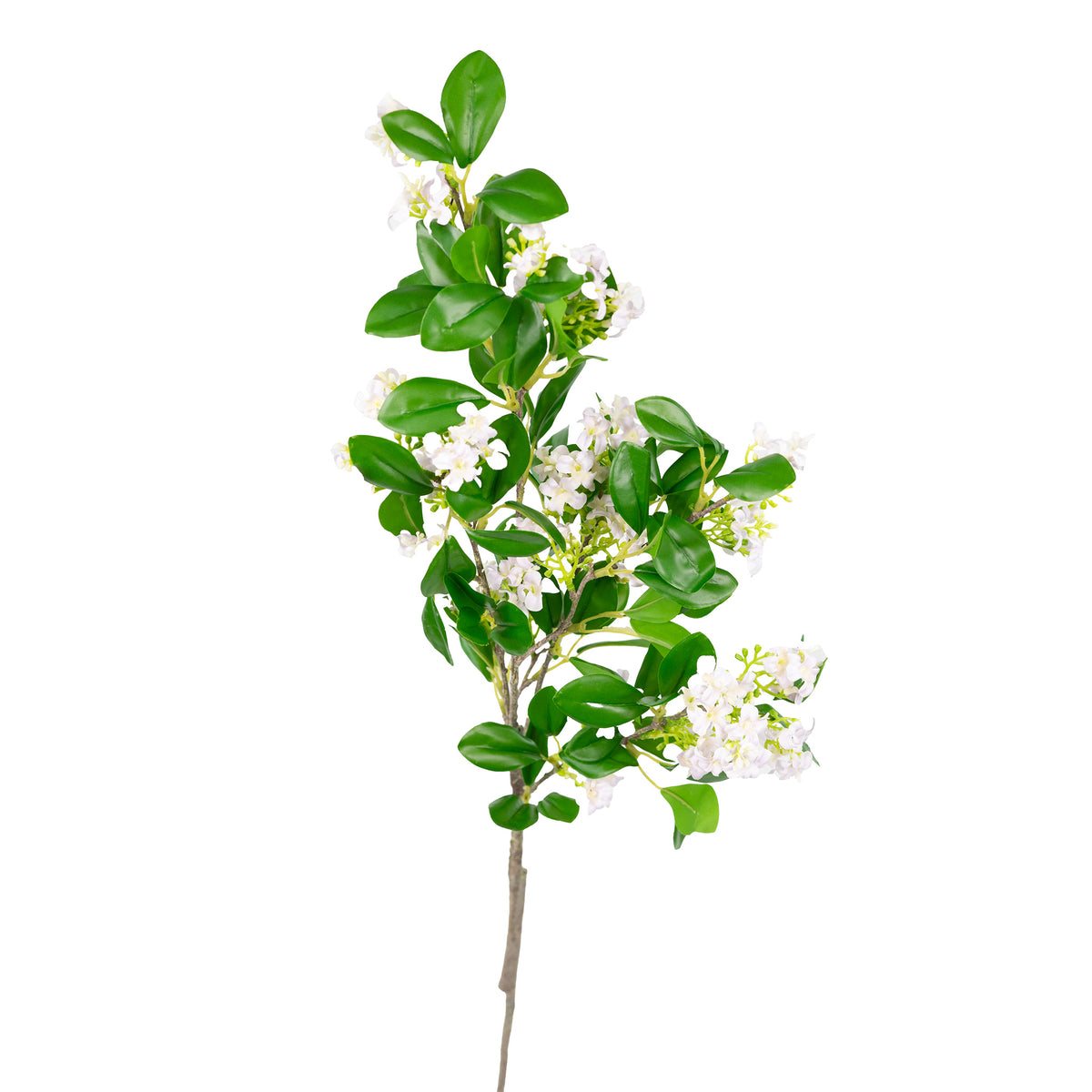 Jasmine White Silk Flower Stem - 105cm