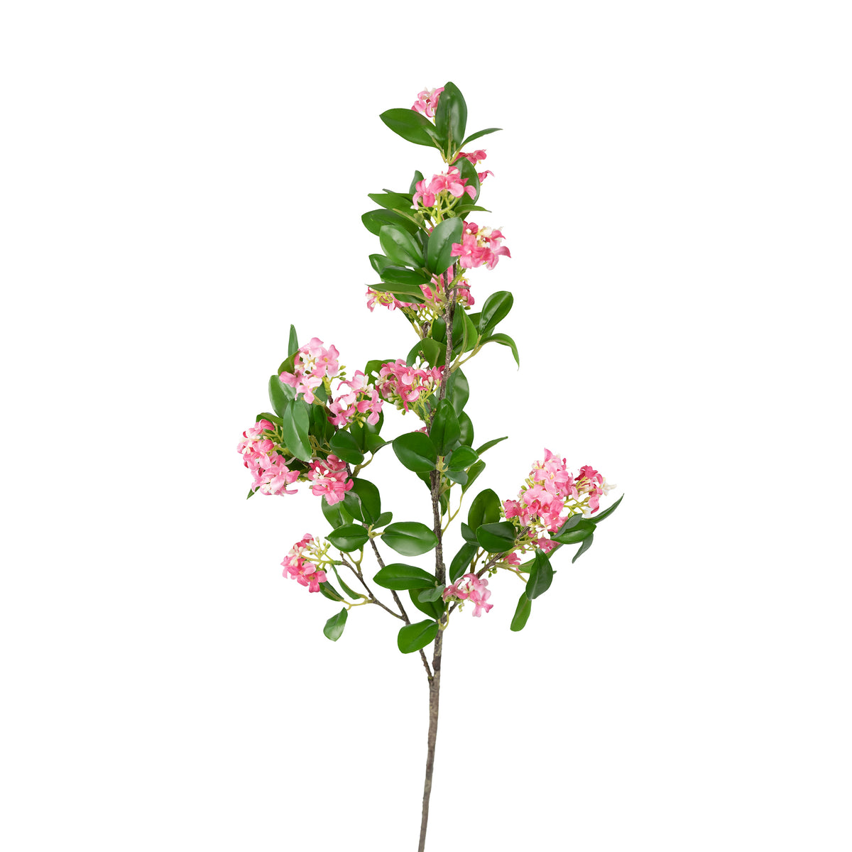 Jasmine Pink Silk Flower Stem - 105cm