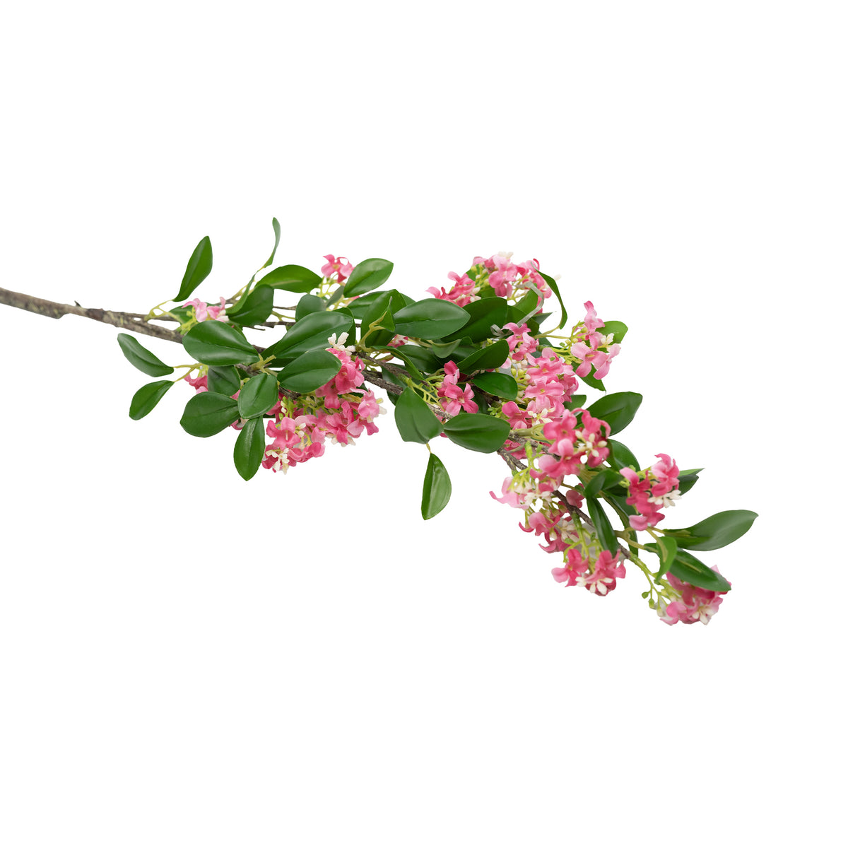 Jasmine Pink Silk Flower Stem - 105cm