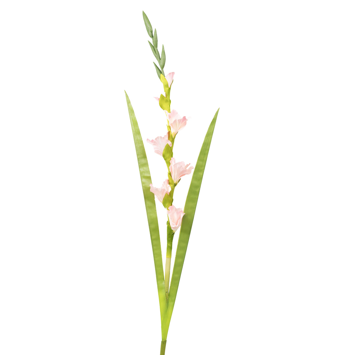 Gladiolus Pink Silk Flower Stem - 120cm
