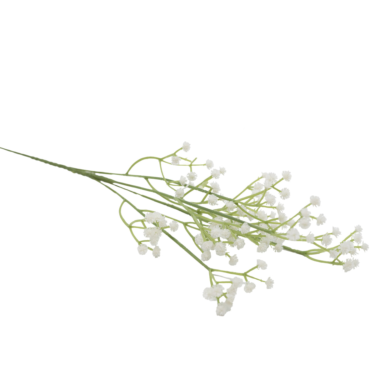 Baby's Breath White Silk Flower Stem