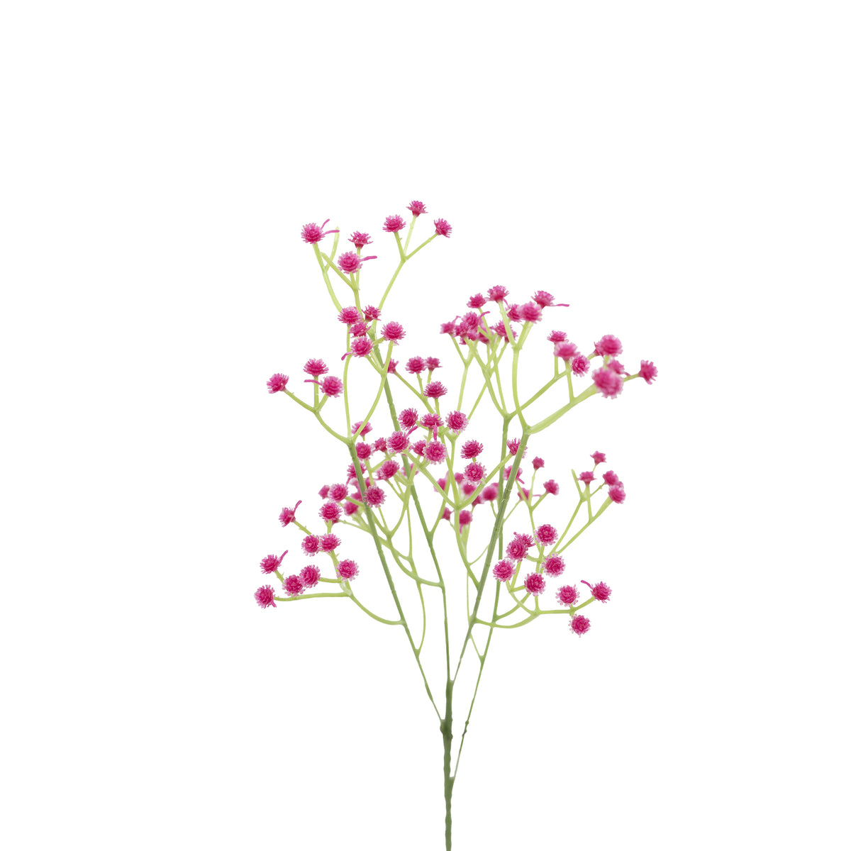 Baby's Breath Dark Pink Silk Flower Stem