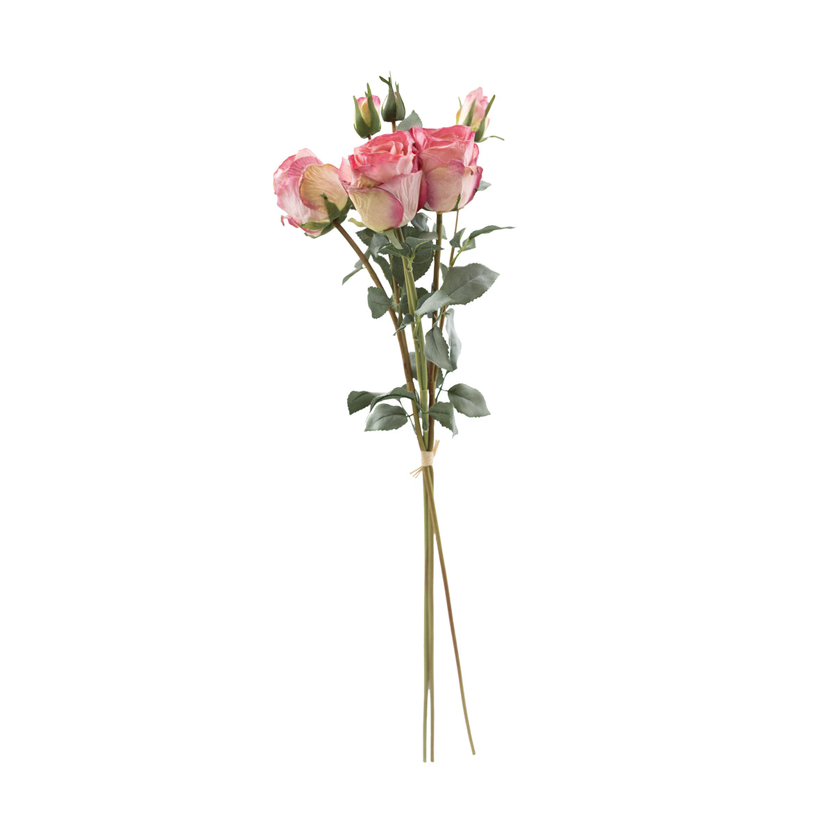 Rose Pink Flower 3 Bundle - 65cm