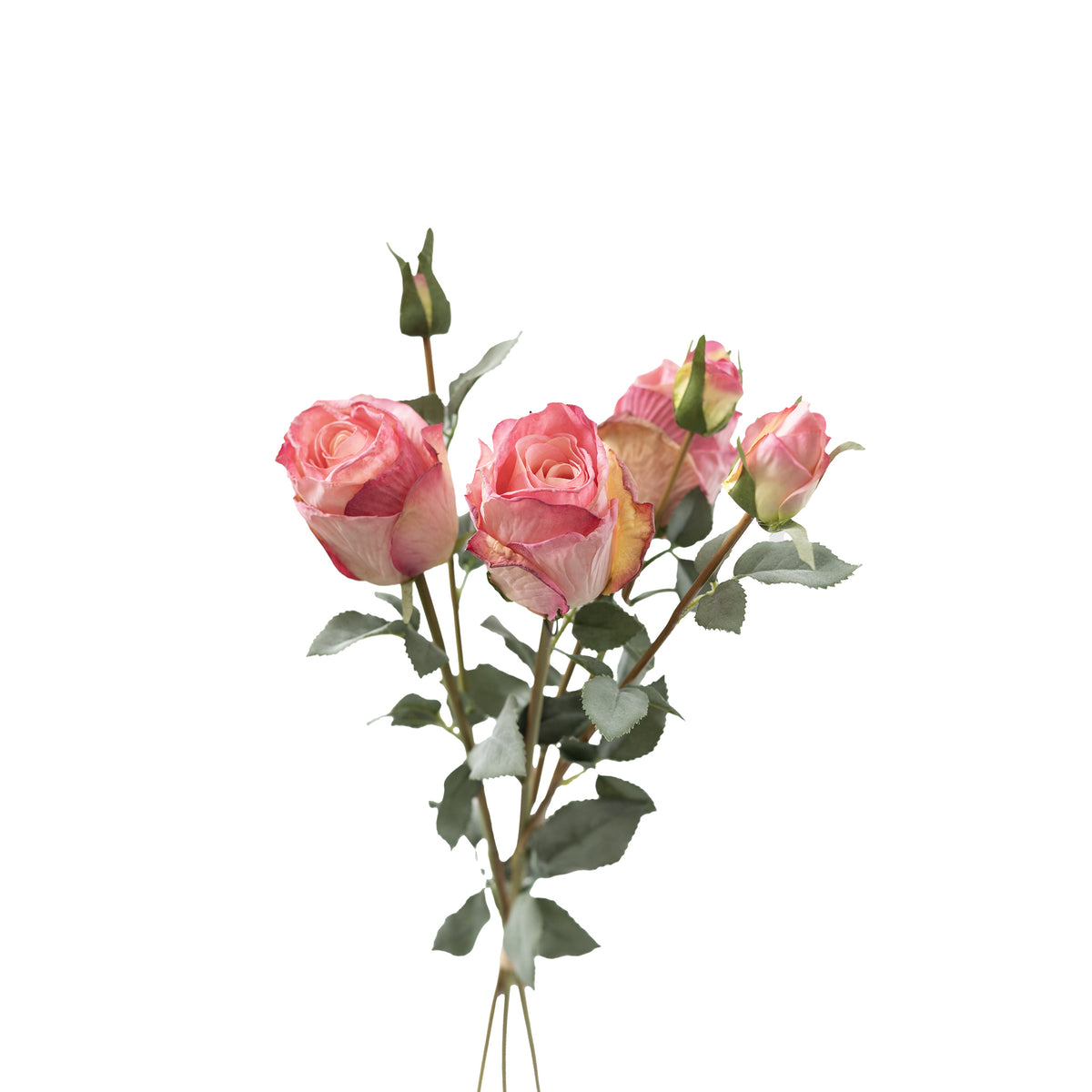 Rose Pink Flower 3 Bundle - 65cm