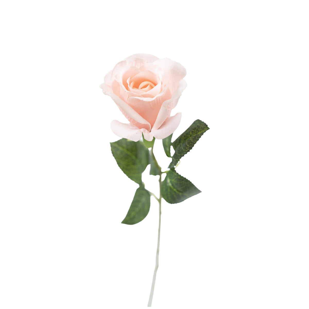 Rose Soft Pink Real Touch Stem - 50cm