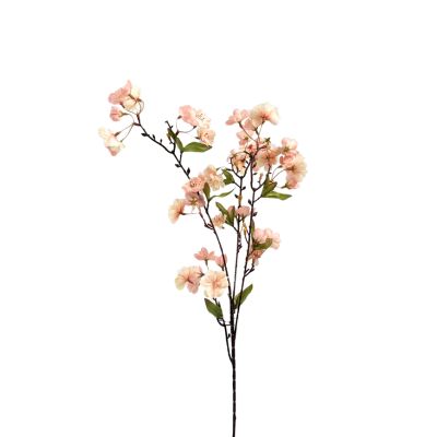 Cherry Blossom Apricot Silk Flower Stem - 90cm