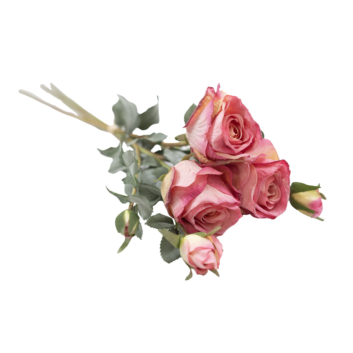 Rose Pink Flower 3 Bundle - 65cm