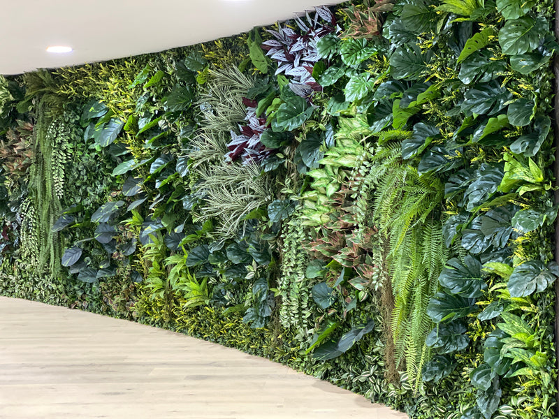 Custom Green Wall created by Plant Couture. Contact us for a quote.