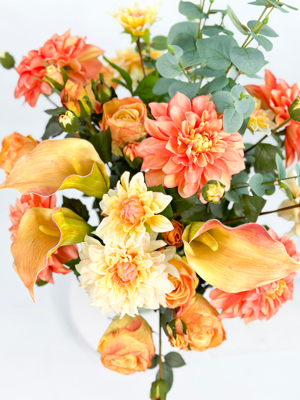 Dahlia Arum Lily Mix Arrangement