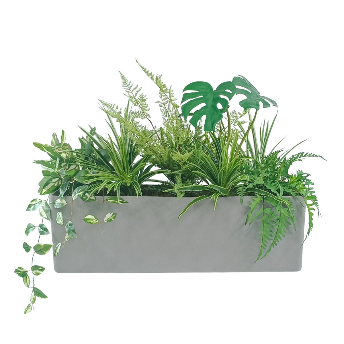 Window Box L 80x26x26cm Sage