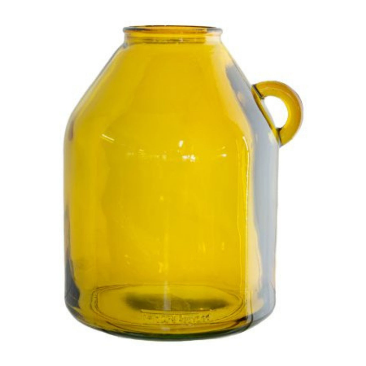 Yellow Handled Vase - 26cm