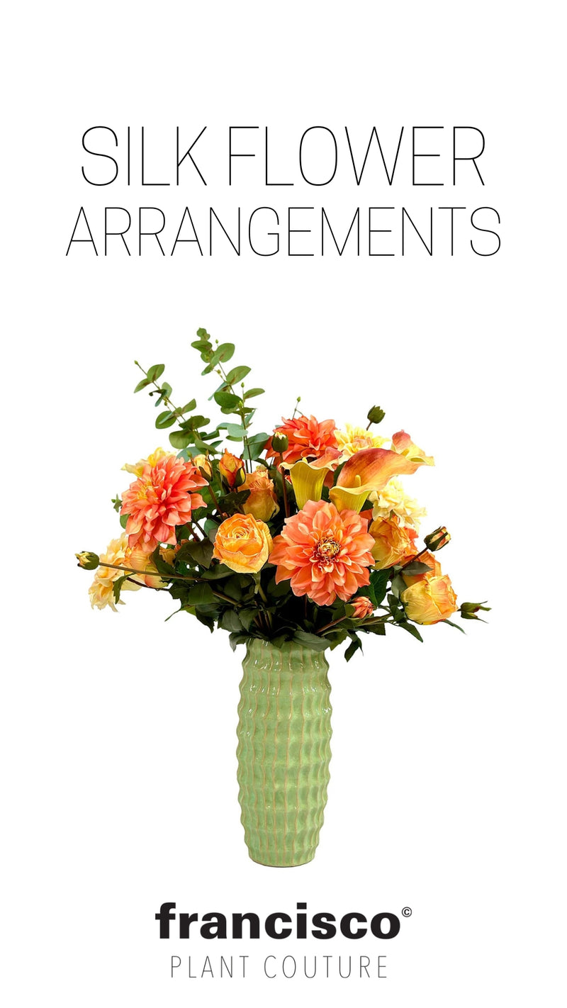 Mix Arrangement Dahlia Arum Lily - Plant Couture