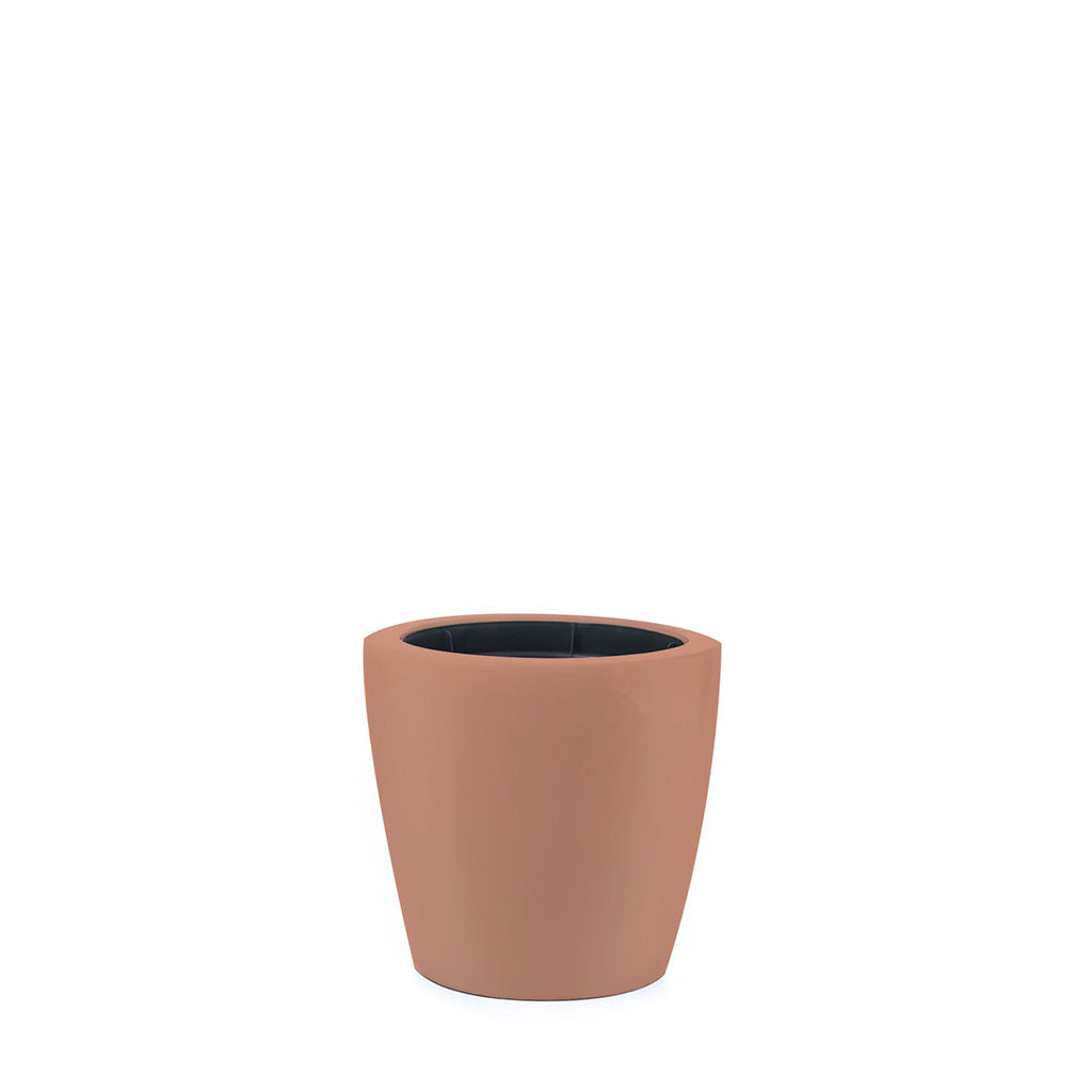 Plant Couture - Dior B Fiberglass Pot - Beige Red 